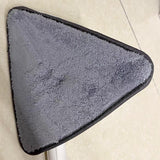 Maxbell Triangle Swabber Microfiber Swabber Home Hardwood Floor Swabber for Ceiling Blue