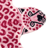 Maxbell Leopard Print Rug Soft Anti Slip for Living Room Floor Playroom Bedroom