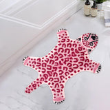 Maxbell Leopard Print Rug Soft Anti Slip for Living Room Floor Playroom Bedroom