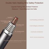 Maxbell Electric Heating Blanket Overheating Protection Comfortable Soft for Bed M