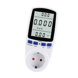 Maxbell Electricity Usage Monitor Plug EU Plug with Digital LCD for Home Watt Meter