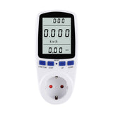 Maxbell Electricity Usage Monitor Plug EU Plug with Digital LCD for Home Watt Meter