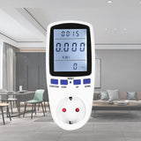 Maxbell Electricity Usage Monitor Plug EU Plug with Digital LCD for Home Watt Meter