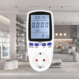 Maxbell Electricity Usage Monitor Plug EU Plug with Digital LCD for Home Watt Meter