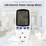 Maxbell Electricity Usage Monitor Plug EU Plug with Digital LCD for Home Watt Meter