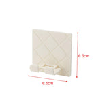 Maxbell Storage Hook Waterproof Multipurpose Laundry Room Cable Retainer Tool White