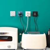 Maxbell Storage Hook Waterproof Multipurpose Laundry Room Cable Retainer Tool White