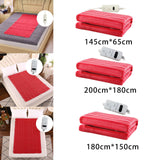 Maxbell Electric Blanket Fast Heating Heated Blanket Comfortable for Hotel Bedroom 145cmx65cm