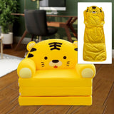 Maxbell Foldable Sofa Chair Cover Washable for Living Room Decoration Yellow