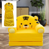 Maxbell Foldable Sofa Chair Cover Washable for Living Room Decoration Yellow