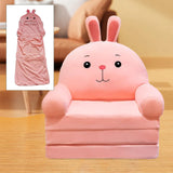 Maxbell Foldable Sofa Chair Cover Washable for Living Room Decoration Pink