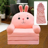 Maxbell Foldable Sofa Chair Cover Washable for Living Room Decoration Pink