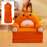 Maxbell Foldable Sofa Chair Cover Washable for Living Room Decoration Orange