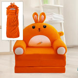 Maxbell Foldable Sofa Chair Cover Washable for Living Room Decoration Orange