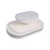 Maxbell Multi Function Handle Cleaning Brush Scrubber Sponge Brush for Cooker Hoods Gray