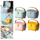 Maxbell First Aid Storage Box Container Bin Case Multipurpose Dustproof with Handle green