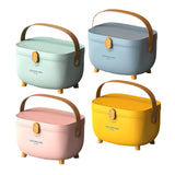 Maxbell First Aid Storage Box Container Bin Case Multipurpose Dustproof with Handle green