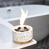 Maxbell Tabletop Rubbing Alcohol Fireplace Ethanol Personal for Home Decor Table Top