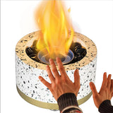 Maxbell Tabletop Rubbing Alcohol Fireplace Ethanol Personal for Home Decor Table Top