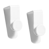 Maxbell 2Pcs Heavy Duty Door Hooks Over Door Towel Holder for Closet Kitchen Cabinet