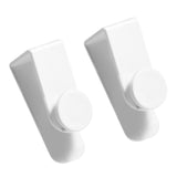 Maxbell 2Pcs Heavy Duty Door Hooks Over Door Towel Holder for Closet Kitchen Cabinet