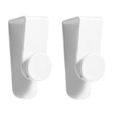 Maxbell 2Pcs Heavy Duty Door Hooks Over Door Towel Holder for Closet Kitchen Cabinet