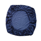 Maxbell Seat Cover Washable Durable Elastic Stretch for Home Office Accessories Grey with blue