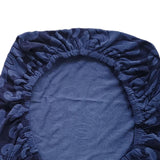 Maxbell Seat Cover Washable Durable Elastic Stretch for Home Office Accessories Grey with blue
