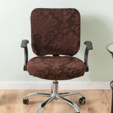 Maxbell Seat Cover Washable Durable Elastic Stretch for Home Office Accessories Brown