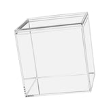 Maxbell Acrylic Display Box Transparent Showcase for Party Favors