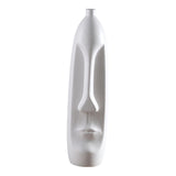 Maxbell Elegant Human Face Flower Vase Modern Sculpture for Living Room Decor Style A