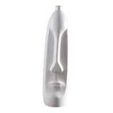 Maxbell Elegant Human Face Flower Vase Modern Sculpture for Living Room Decor Style A
