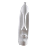 Maxbell Elegant Human Face Flower Vase Modern Sculpture for Living Room Decor Style A