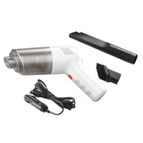Maxbell Car Vacuum Cleaner Rechargeable High Power Lightweight for Car Office Home White