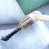 Maxbell Car Vacuum Cleaner Rechargeable High Power Lightweight for Car Office Home White