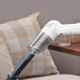 Maxbell Car Vacuum Cleaner Rechargeable High Power Lightweight for Car Office Home White