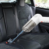 Maxbell Car Vacuum Cleaner Rechargeable High Power Lightweight for Car Office Home White