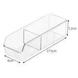 Maxbell Drawer Storage Case Multipurpose Divider Grid Sundries Holder for Kitchen 2 Dividers