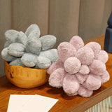 Maxbell Succulents Pillow Sleeping Pillow Plant Pillows for Room Decor Gray