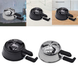 Maxbell Bowl Durable Fast Cleaning Heat Management Device Windproof for Cleaner Black