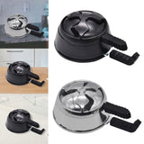 Maxbell Bowl Durable Fast Cleaning Heat Management Device Windproof for Cleaner Black