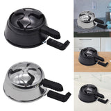 Maxbell Bowl Durable Fast Cleaning Heat Management Device Windproof for Cleaner Black