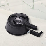 Maxbell Bowl Durable Fast Cleaning Heat Management Device Windproof for Cleaner Black