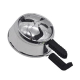 Maxbell Bowl Durable Fast Cleaning Heat Management Device Windproof for Cleaner Argent