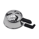 Maxbell Bowl Durable Fast Cleaning Heat Management Device Windproof for Cleaner Argent