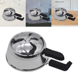 Maxbell Bowl Durable Fast Cleaning Heat Management Device Windproof for Cleaner Argent