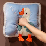 Maxbell Maxbell Travel Blanket pillow Collapsible Compact for Home Airplane Women Blue