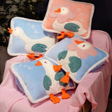 Maxbell Maxbell Travel Blanket pillow Collapsible Compact for Home Airplane Women Blue