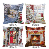 Maxbell Throw case Cushion Couch Cover Reusable for Sofa Bedroom Style A