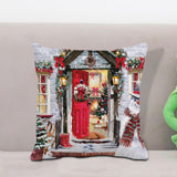 Maxbell Throw case Cushion Couch Cover Reusable for Sofa Bedroom Style C